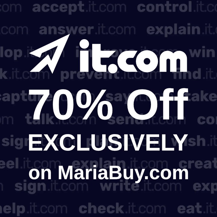Elevate Your Online Presence with MariaBuy’s Exclusive IT.COM Domain Deal